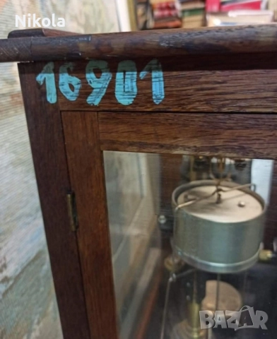 Аналитична немска стара фирмена везна Sartorius Werke Gottingen, снимка 3 - Антикварни и старинни предмети - 51962565