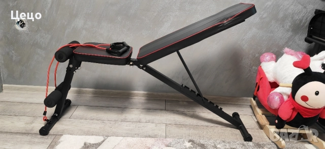 Лежанка за коремни преси, снимка 2 - Фитнес уреди - 52364969