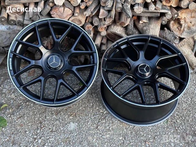 AMG Джанти за Мерцедес Mercedes 19 “ цола 5х112 чисто нови Спорт Пакет , снимка 3 - Гуми и джанти - 53102081