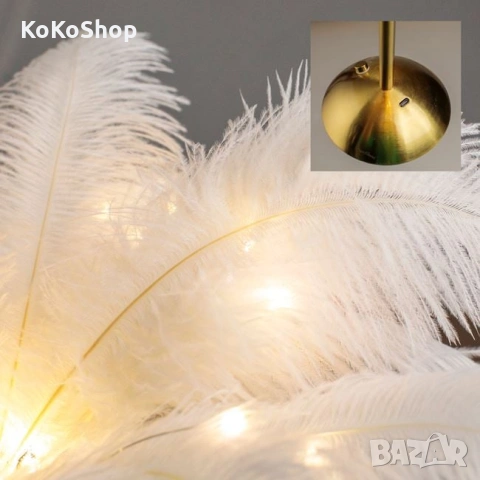 Декоративна настолна лампа с 80 броя LED светлини, снимка 3 - Настолни лампи - 53570806