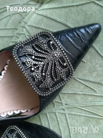 Естествена кожа, снимка 7 - Дамски елегантни обувки - 32857613