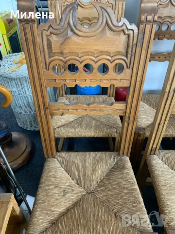 Столове естествено дърво, снимка 9 - Столове - 50375838