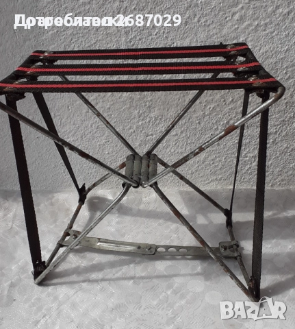 Старо детско дървено столче, стол, столче, рибарско, дървено, стари столове, снимка 9 - Други - 31236565