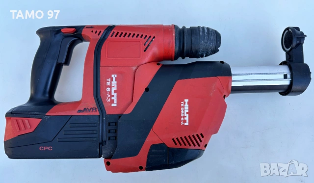 Hilti TE 6-A36 AVR + TE DRS-6 - Акумулаторен перфоратор с прахоуловител 36V 3.0Ah, снимка 4 - Перфоратори - 53134466