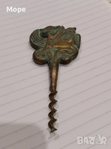 Месингов тирбушон , снимка 6 - Антикварни и старинни предмети - 48359157