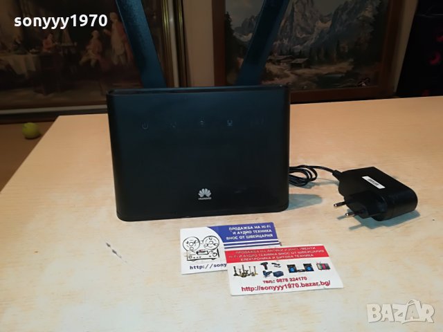 МТЕЛ А1 РУТЕР-HUAWEI 4G-A1 ROUTER за сим карта 1906212000, снимка 9 - Рутери - 33270600