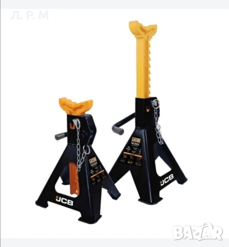 Крик крокодил 3 тона 77 – 505 мм JCB TH33013 + Стойки JCB 3 тона, снимка 6 - Аксесоари и консумативи - 51879488