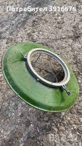 Индустриална лампа за бомбоубежище, снимка 3 - Антикварни и старинни предмети - 52838238