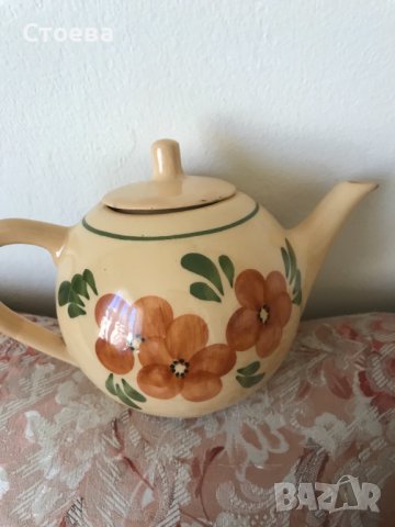 керамичен чайник - наличен, снимка 2 - Декорация за дома - 38502020