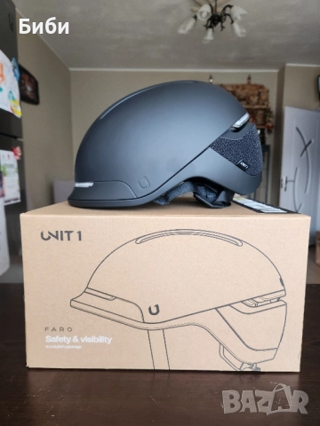 Каска, Unit 1 Faro, Black, размер L