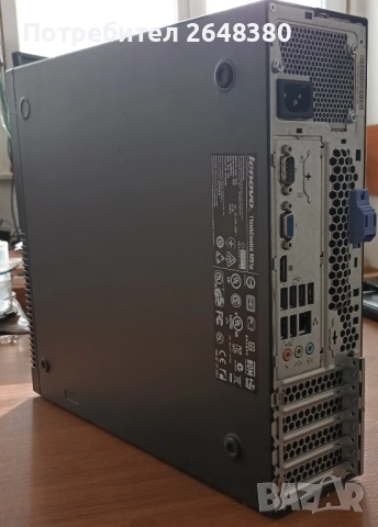 Компютърна конфигурация - Lenovo ThinkCentre M91p SFF, снимка 2 - За дома - 52659738