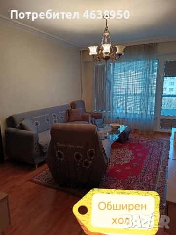 Двустаен обзаведен апартамент под наем, снимка 1