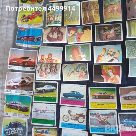 Стари картинки от дъвки и стикери Panini, снимка 5 - Колекции - 50908972