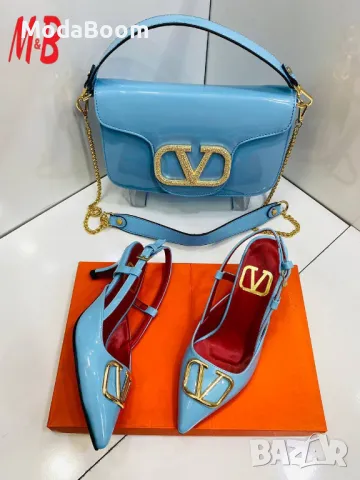 Valentino дамски комплекти Различни цветове , снимка 5 - Дамски елегантни обувки - 48565801
