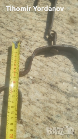 Ченгели,куки за месо., снимка 4 - Антикварни и старинни предмети - 51546004