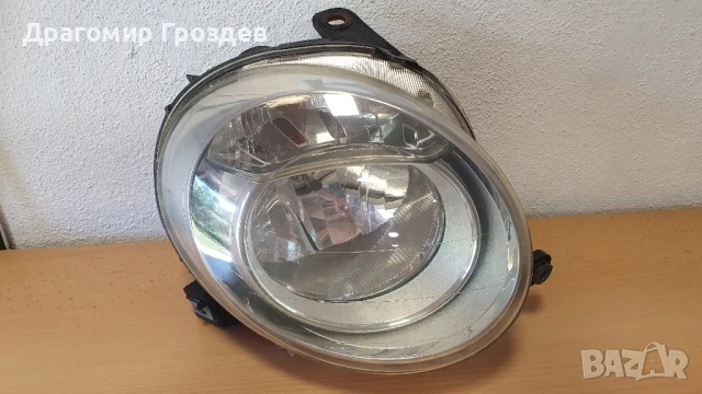Оригинален десен фар за FIAT 500 / Фиат 500, снимка 2 - Части - 50545370
