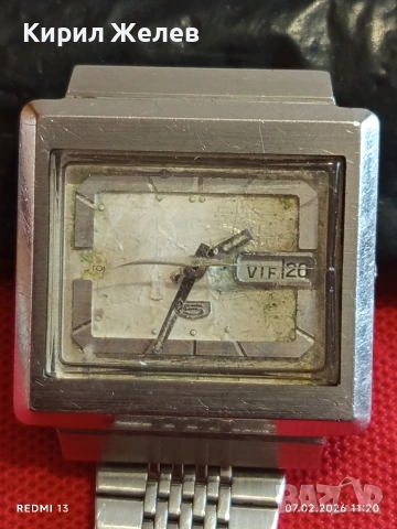 Винтидж автоматичен часовник SEIKO 5 TV рядък за КОЛЕКЦИОНЕРИ 45647