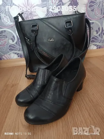 Нови дамски обувки естествена кожа , снимка 11 - Дамски обувки на ток - 49689260