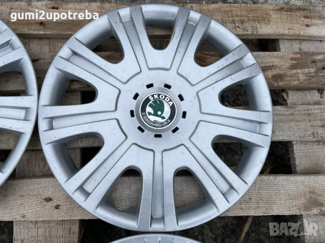15 цола Тасове SKODA Fabia Octavia, снимка 5 - Аксесоари и консумативи - 49350043