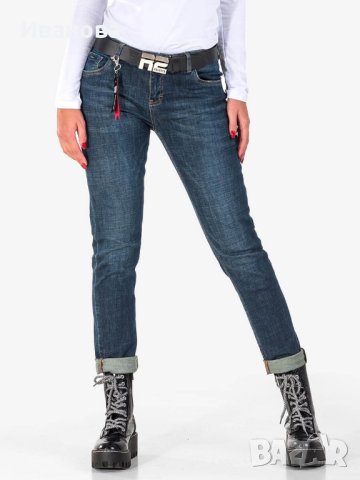 Estero Ragazza Дънки от висок клас деним с кожен колан , снимка 2 - Дънки - 43258842