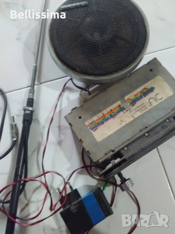 АВТОКАСЕТОФОН + ТОНКОЛОНА, снимка 4 - Радиокасетофони, транзистори - 38205172