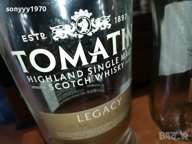 TOMATIN/BALLANTINES/JURA-3 ПРАЗНИ ШИШЕТА ЗА КОЛЕКЦИЯ 1905231037, снимка 3 - Колекции - 40755190
