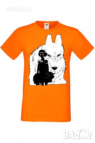 Мъжка тениска Princess Mononoke,Анимация,игра,Празник,Повод, снимка 9 - Тениски - 37951020