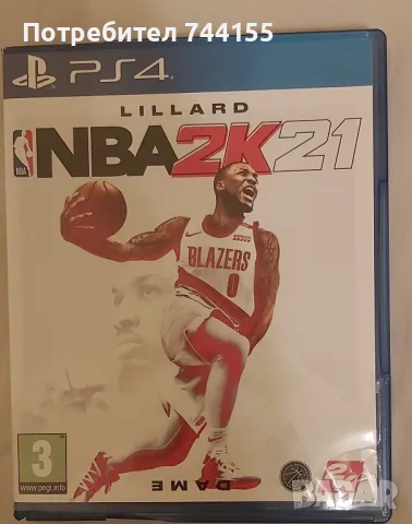 NBA 2k21 ps4, снимка 1 - Игри за PlayStation - 47386966