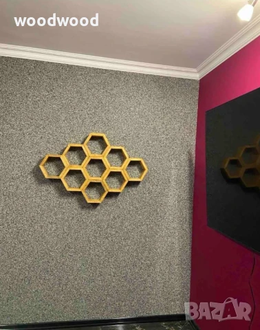 етажерка тип пчелна пита