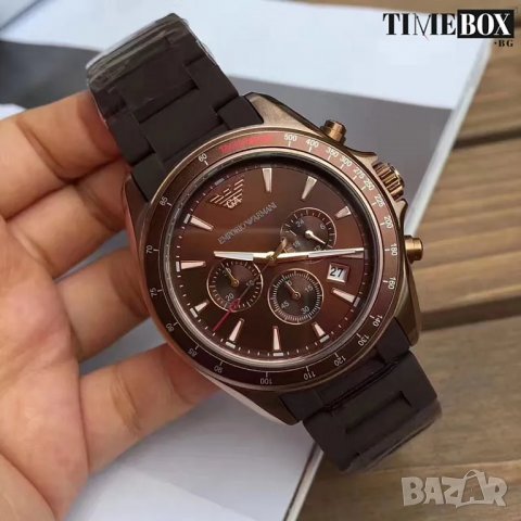 Emporio Armani AR6099 Sigma Chronograph. Нов мъжки часовник, снимка 3 - Мъжки - 38790351