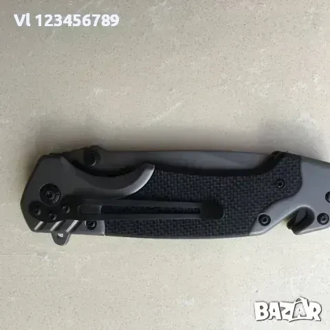 Browning 95х 220 мм- сгъваем полуавтоматичен нож, резец, пирамидка, снимка 3 - Ножове - 50719005