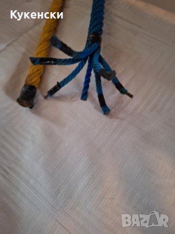  полиестерно въже със стоманена проволка- утежнено въже за риболовен трал , снимка 3 - Спортна екипировка - 43984037