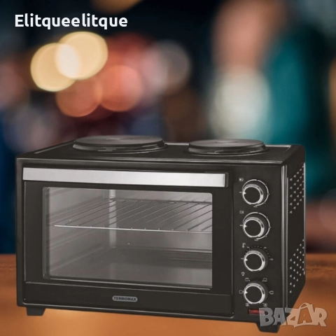 Малка готварска печка Termomax ,TXC46CL, снимка 3 - Печки, фурни - 52392724