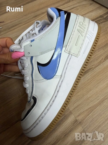 Оригинални кожени кецове Nike W AF1 SHADOW! 41 н, снимка 2 - Дамски боти - 52306469