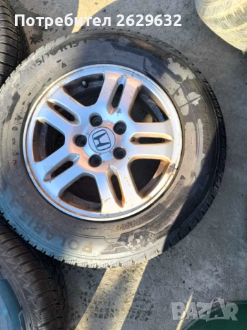 Джанти с зимни гуми за Хонда CR-V, снимка 2 - Гуми и джанти - 52102442