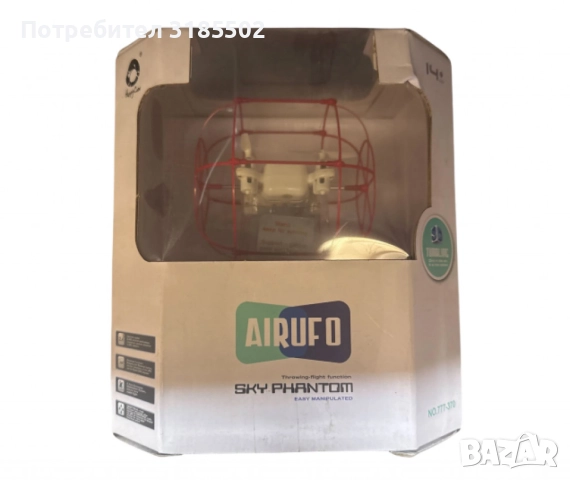 Квадрокоптер Sky Phantom - 2.4G RTF Mini UFO RC AIR UFO, снимка 2 - Дронове и аксесоари - 51513953