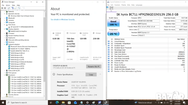 HP Elitebook 830 G8 FHD IPS i5-1135G7/256GB/8GB/4G модем, снимка 8 - Лаптопи за работа - 53383735