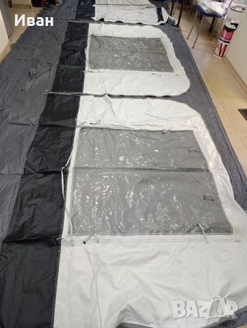 Надуваем форселт за каравана Camptech Hampton AIR DL Размер N:6(775- 800)см земя- земя, снимка 18 - Палатки - 51196635