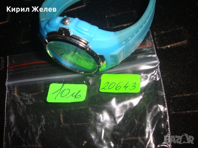 RITAL WR 50M QUARTZ МОДЕН МАРКОВ КВАРЦОВ ЧАСОВНИК РИТАЛ КАИШКА СИЛИКОНОВА 20643, снимка 4 - Мъжки - 32599503