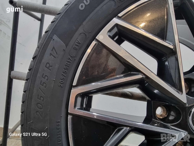 1бр 17ска джанта с гума за SKODA OCTAVIA A8 5x112mm  , снимка 4 - Гуми и джанти - 52624130