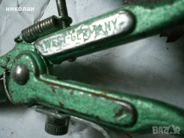 немски трион клещри за чапраз, снимка 7 - Клещи - 33497692