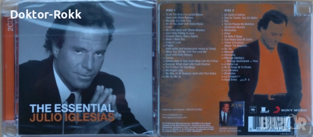 Julio Iglesias + Judy Garland - CD - оригинални дискове, снимка 3 - CD дискове - 43537837