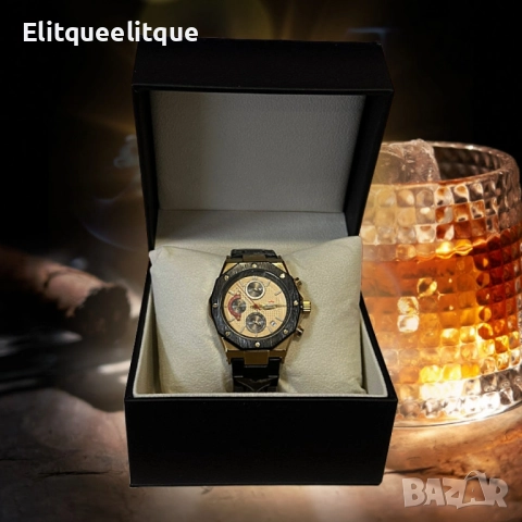 Изискан мъжки часовник LEIYI, снимка 6 - Мъжки - 52278025