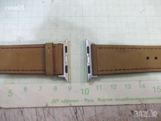 Каишка кожена "DONBOLSO" за часовник нова, снимка 7 - Каишки за часовници - 48803912