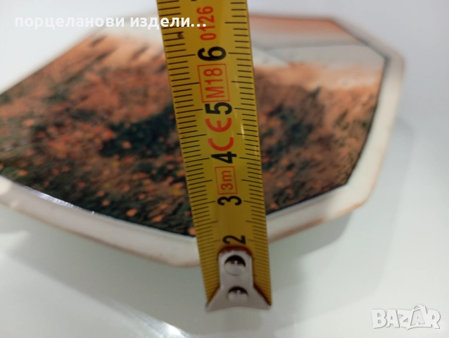 Порцеланова стара картина  Arabia Finland , снимка 7 - Картини - 52678299