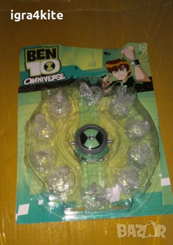 Ръчен светещ часовник Бен Тен BEN10 с герои музикален и светещ, снимка 13 - Други - 32302189