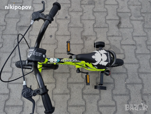PASSATI Велосипед 12" SAMURAJ жълт, снимка 7 - Велосипеди - 53531790