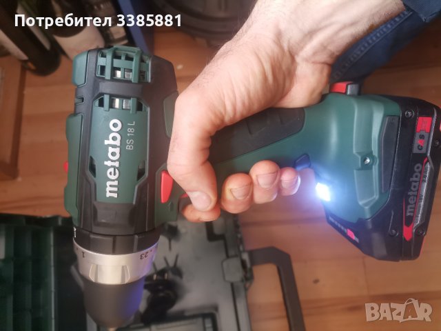 METABO BS-18L чисто нов!! , снимка 6 - Винтоверти - 40137783