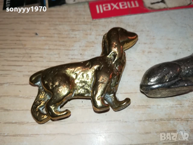 КУЧЕНЦА ОТ АНГЛИЯ-МЕД/МЕСИНГ/БРОНЗ 2107250715, снимка 8 - Антикварни и старинни предмети - 51087202