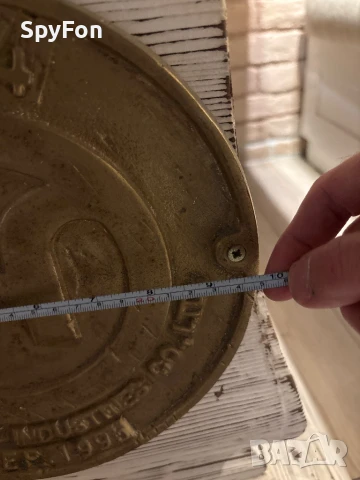 Стари месингови корабни табели, снимка 10 - Колекции - 50765920